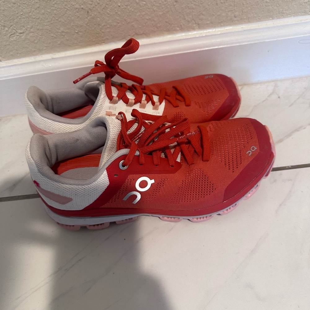 ON running shoes. WORN ONE TIME.